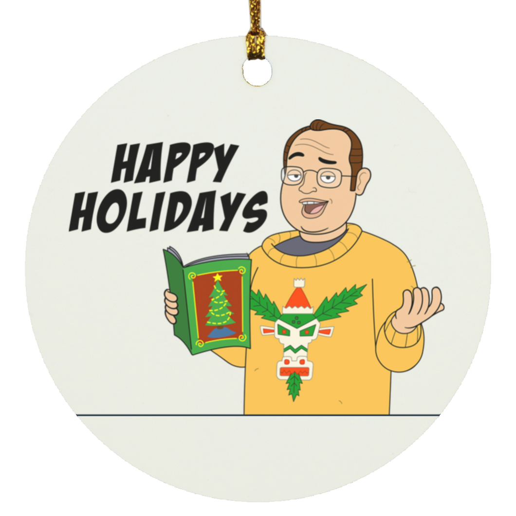 Brent - Happy Holidays ornament