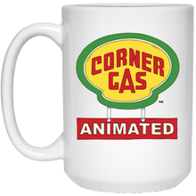 Load image into Gallery viewer, Corner Gas Animated Logo White Mug

