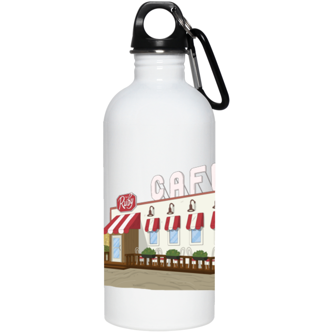 The Ruby Landscape Stainless Steel Water Bottle