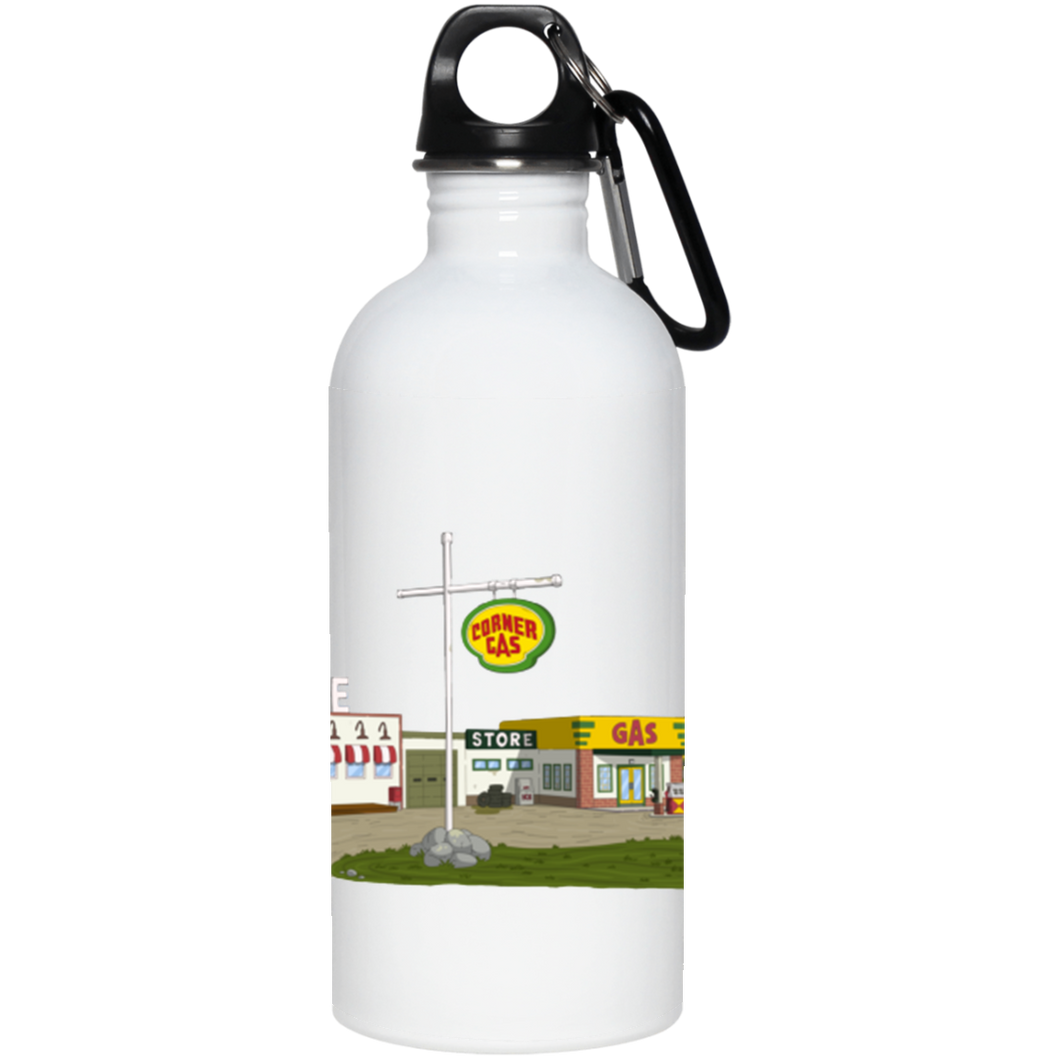 Corner Gas Animated Set Stainless Steel Water Bottle