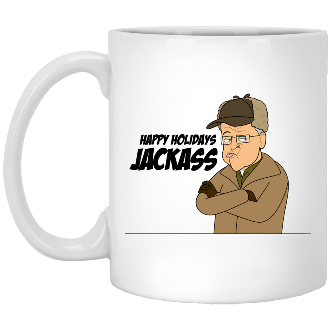 Oscar Happy Holidays Jackass Mug