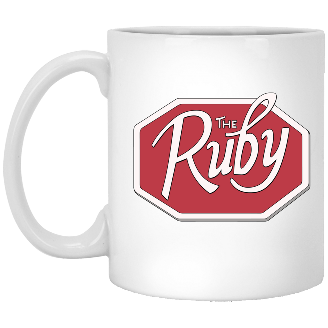 The Ruby Logo White Mug