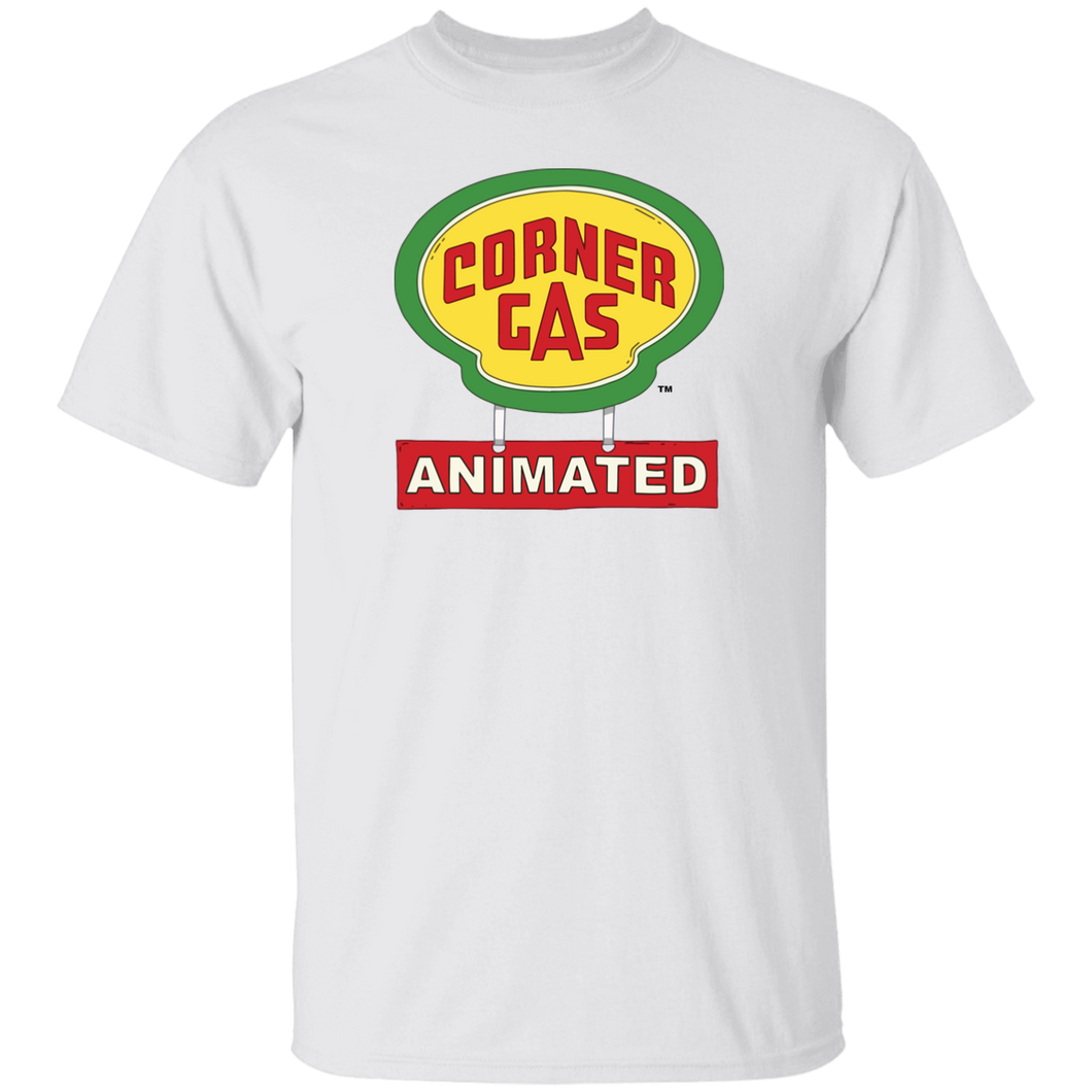 Men's Corner Gas Animated Logo T-Shirt